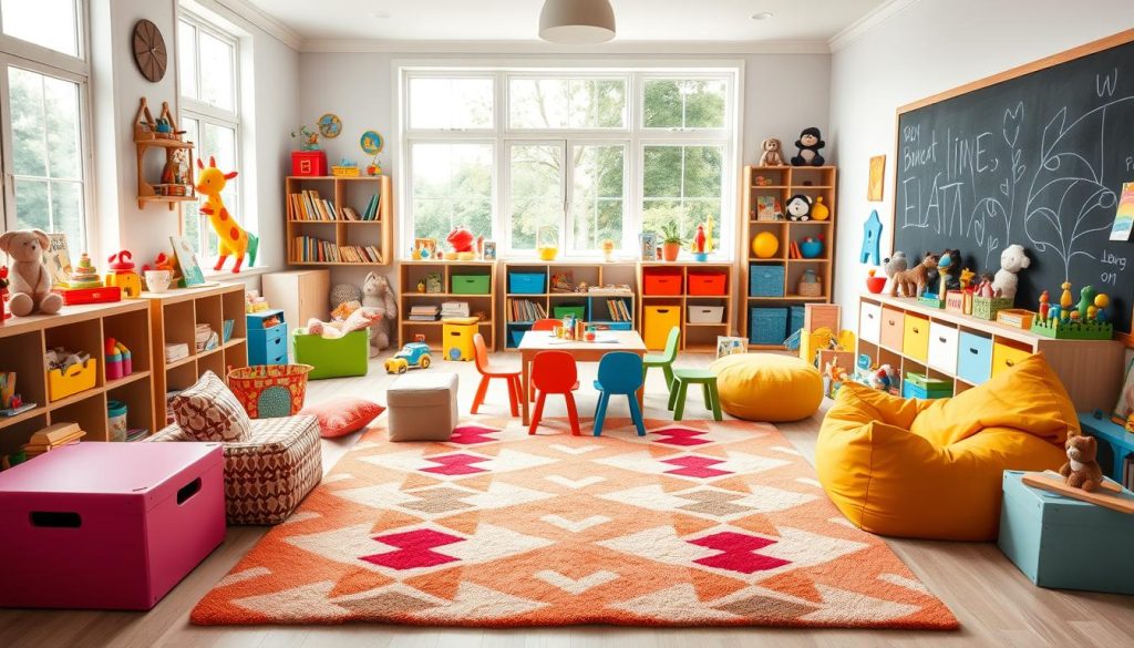 colorful playroom ideas