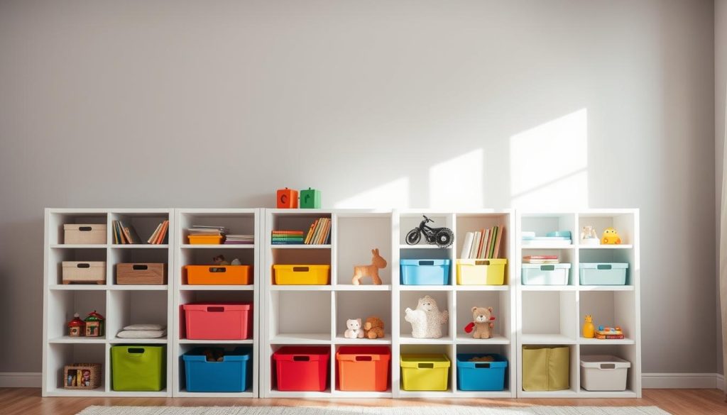 kids storage shelf