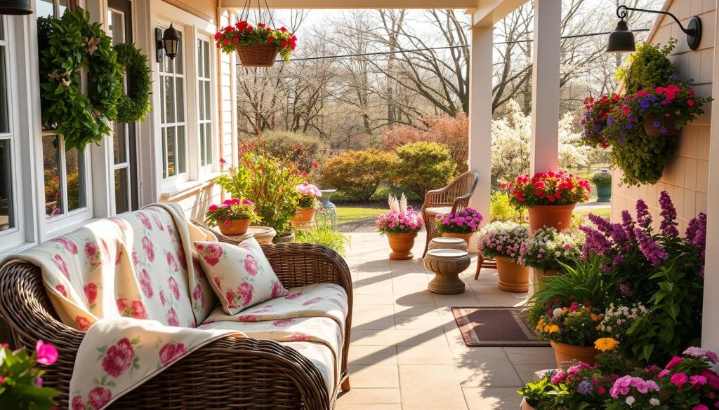 spring outdoor decor