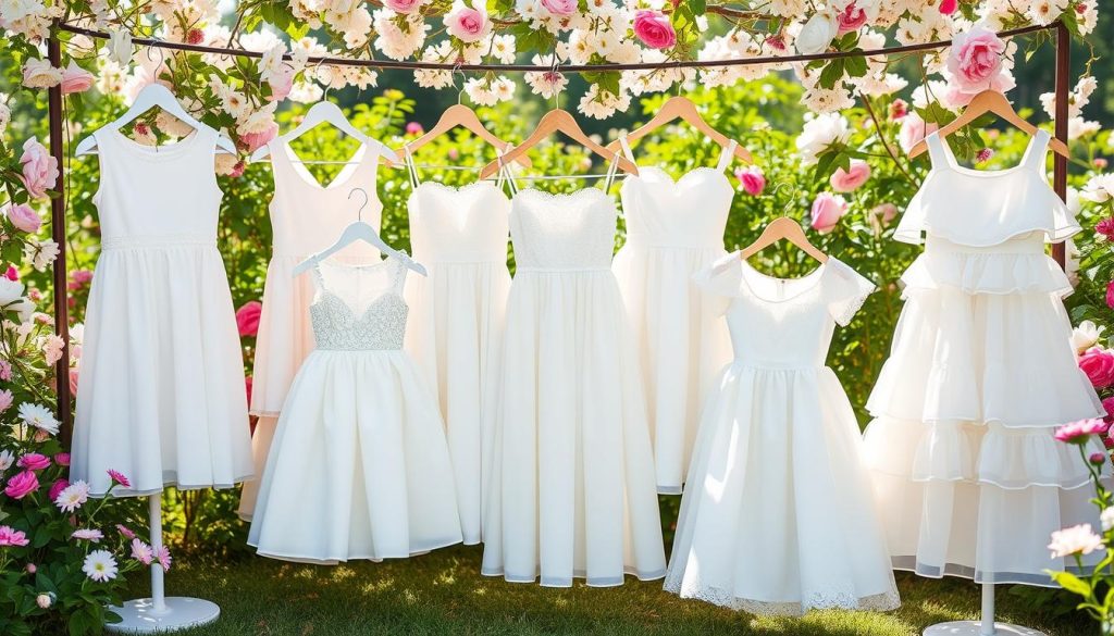 white spring dresses for kids