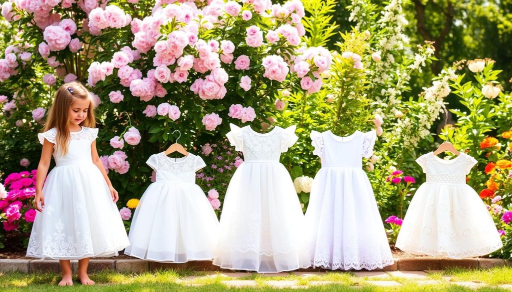 white spring dresses for kids