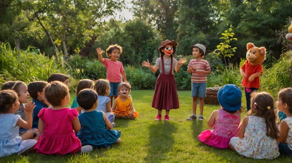 Outdoor Storytelling and Puppet Show