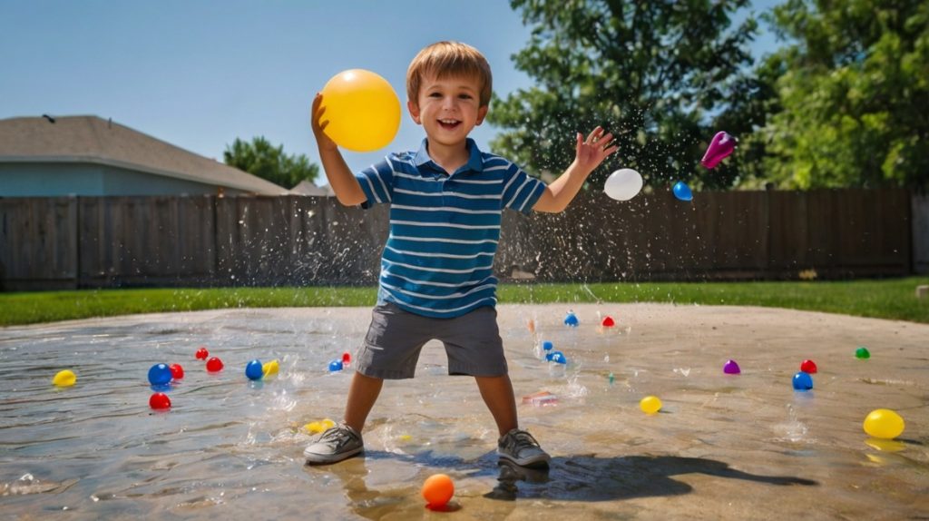 Water Balloon Toss Game