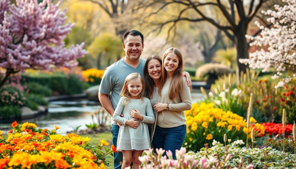 happy family photoshoot