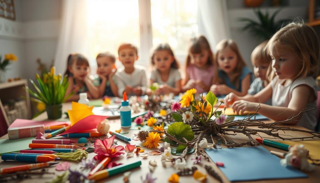 spring crafts for kids