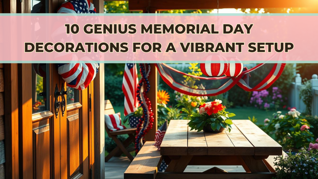 Memorial Day Decorations