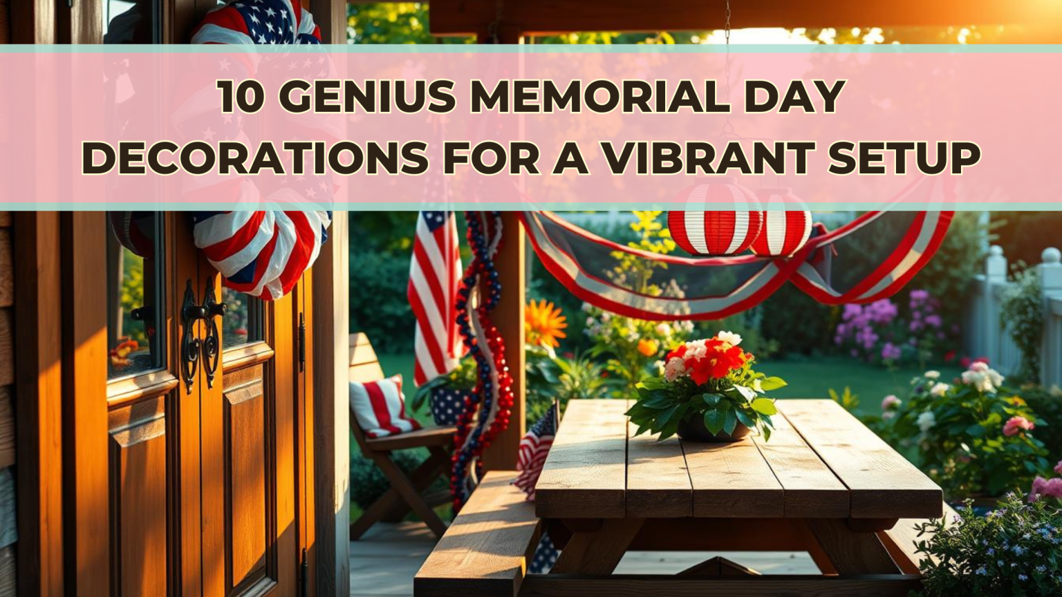 Memorial Day Decorations
