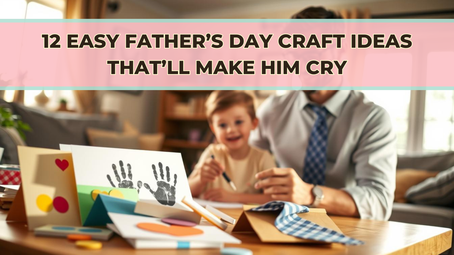 Easy Fathers Day Craft