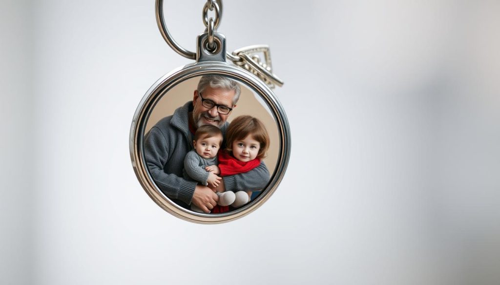 Custom Photo Keychain for dad
