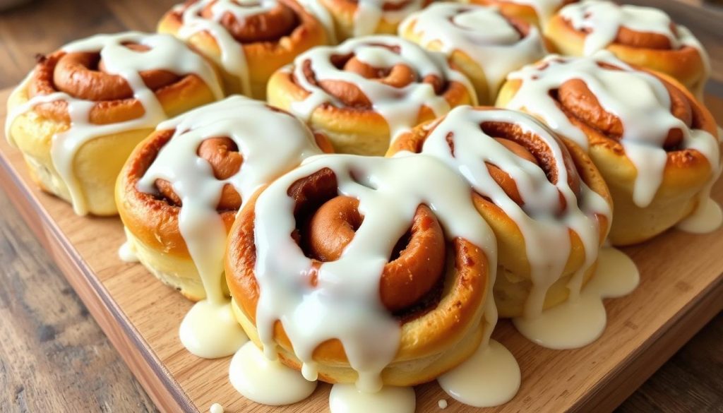 Homemade Cinnamon Rolls with Cream Cheese Glaze