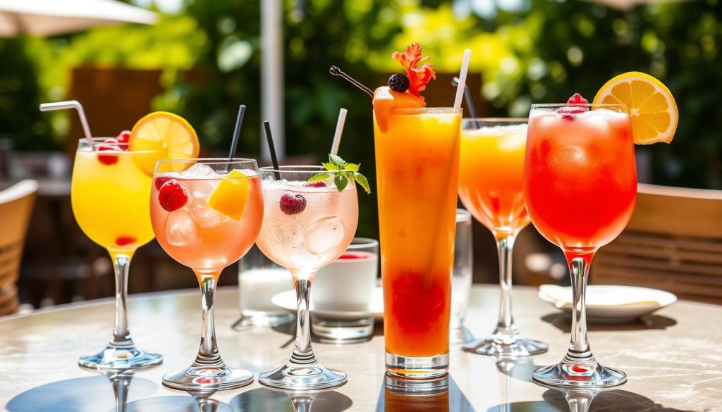 Sparkling Mocktails and Momosas
