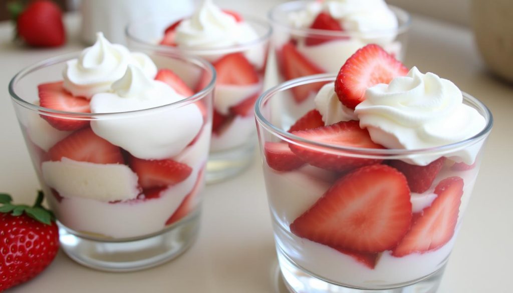 Strawberry Shortcake Cups