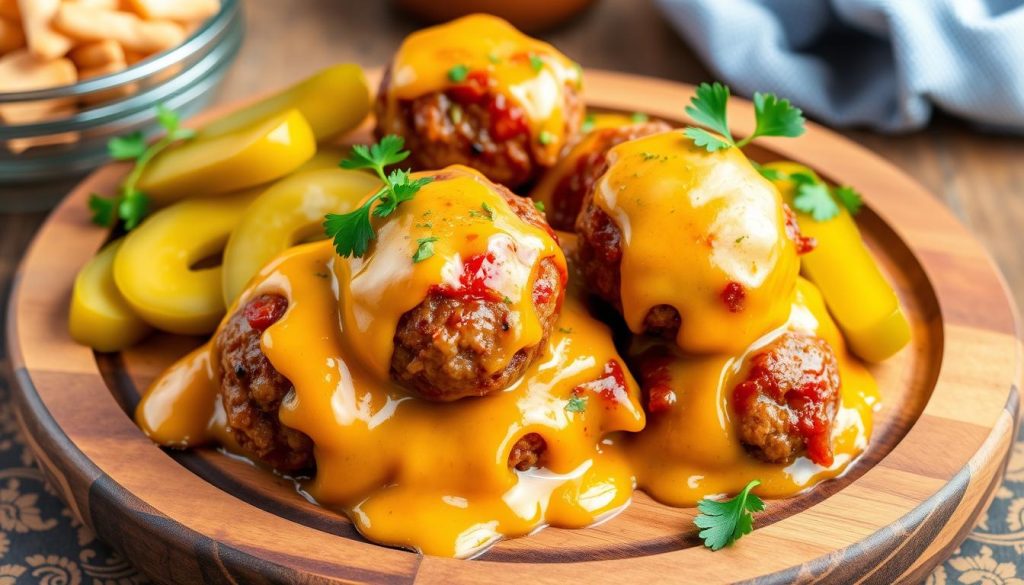Cheeseburger Meatballs