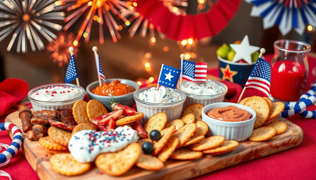 Festive Dip & Cracker Explosion