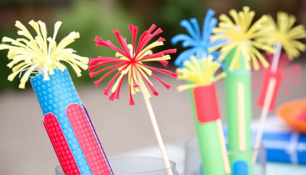 Firecracker Pool Noodle Decor for Kids