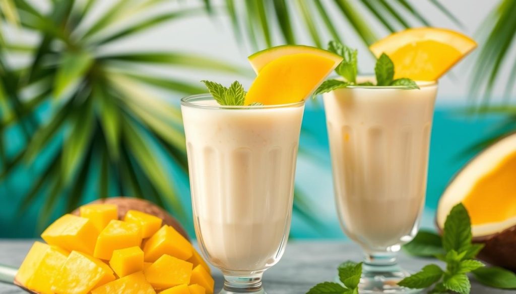 Mango Coconut Smoothie Cups