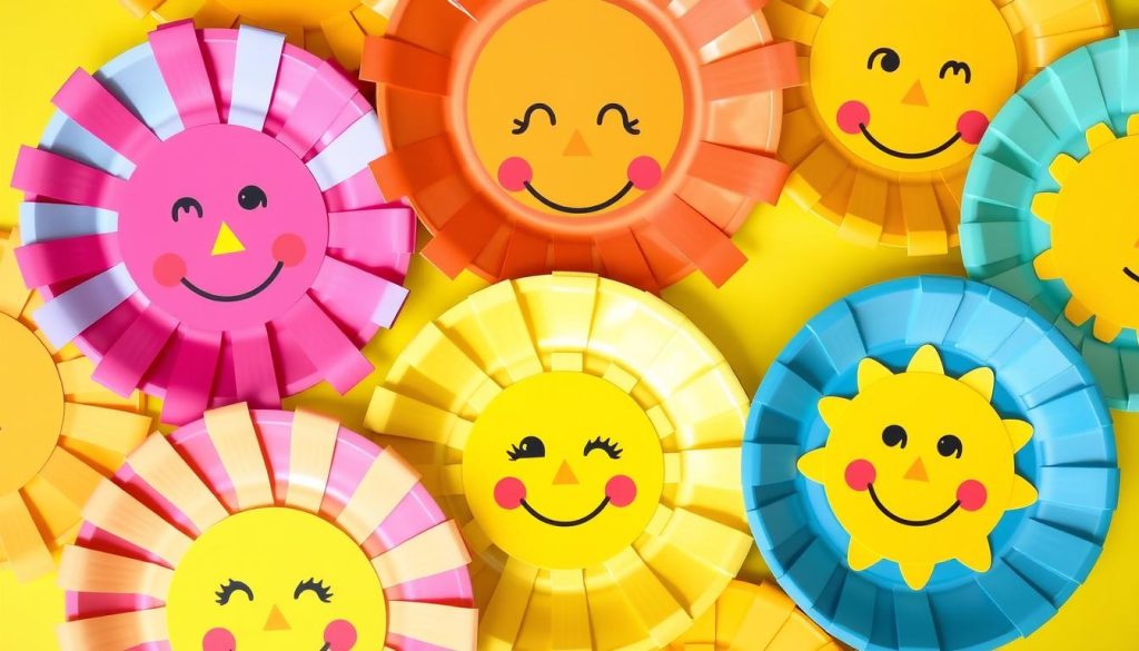 Paper Plate Sunshines