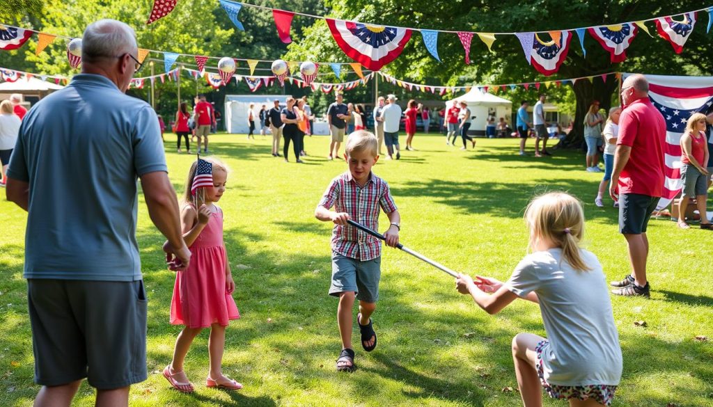 Patriotic Fun Outdoor Games and Activities