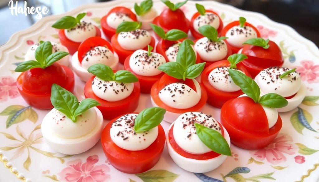 Red, White & Blue Caprese Bites