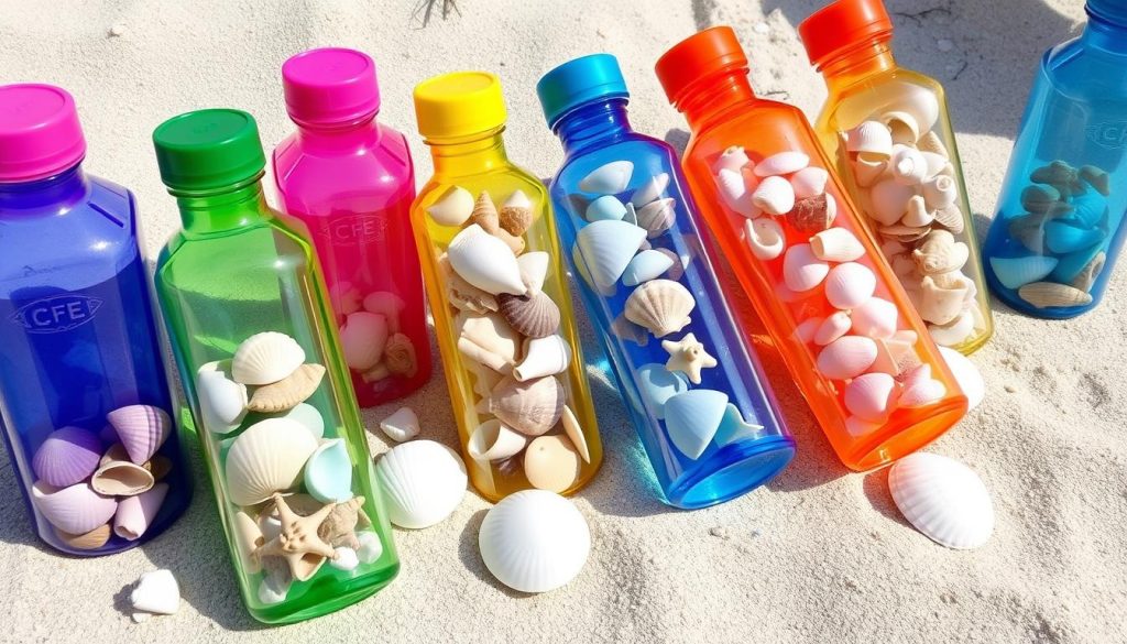 Seashell Sensory Bottles
