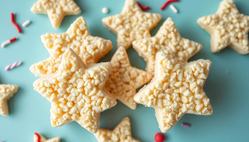 Star-Shaped Rice Krispie Treats