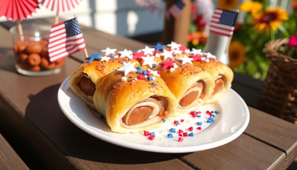 Stars and Stripes Pigs in a Blanket
