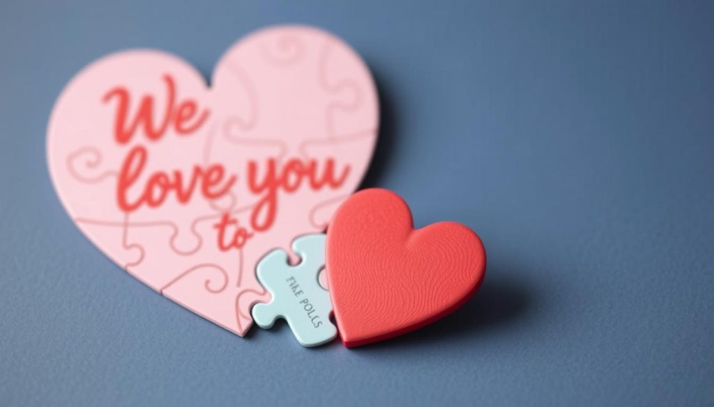 “We Love You to Pieces” Puzzle Card