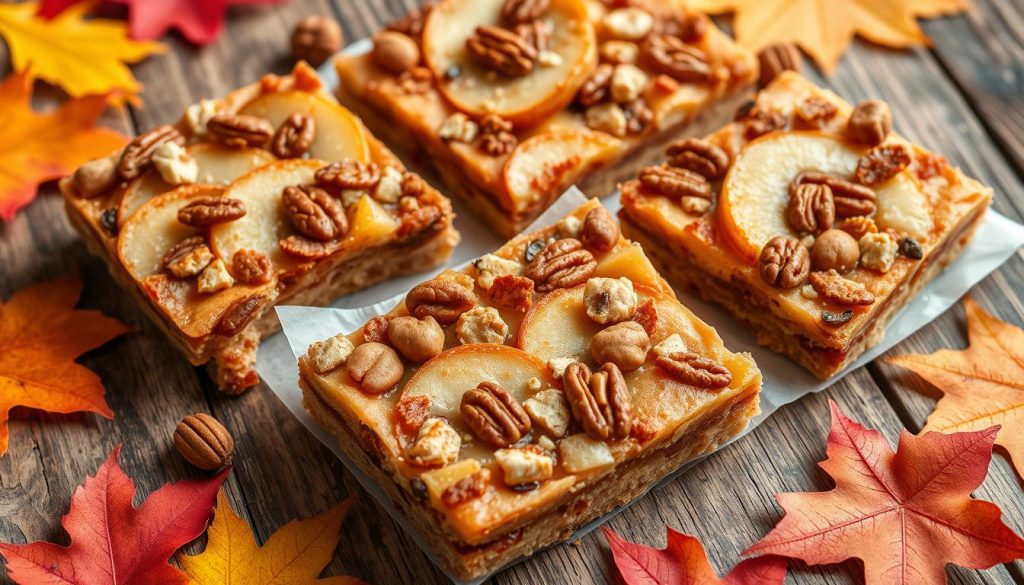 Autumn Fruit and Nut Bars