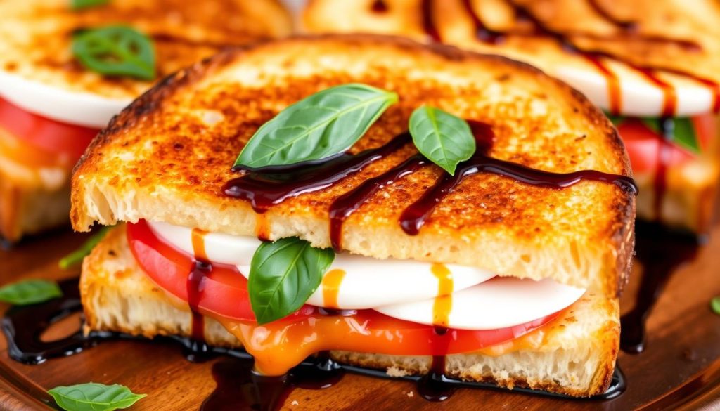 Caprese Grilled Cheese Sandwiches