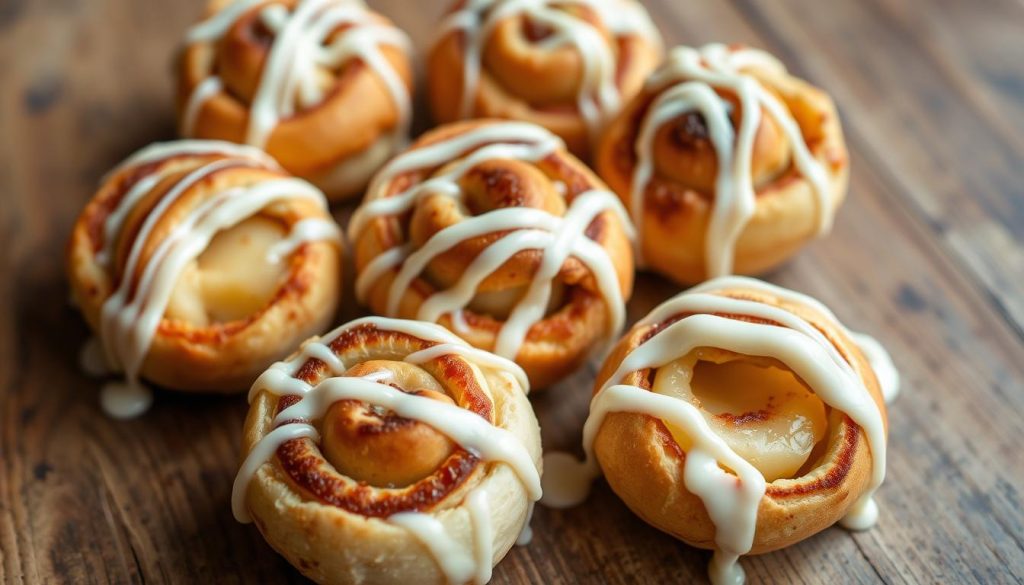 Cinnamon Roll Apple Bites
