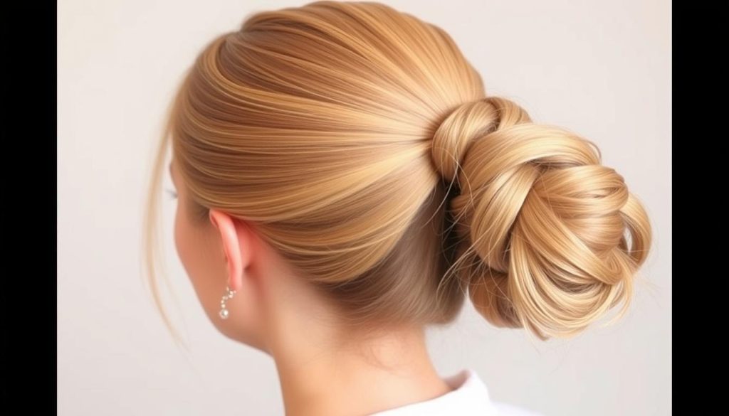 Classic Ponytail with a Twist