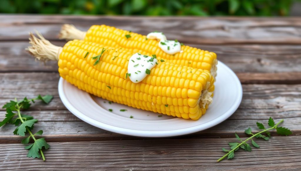Corn on the Cob with Herb Butter