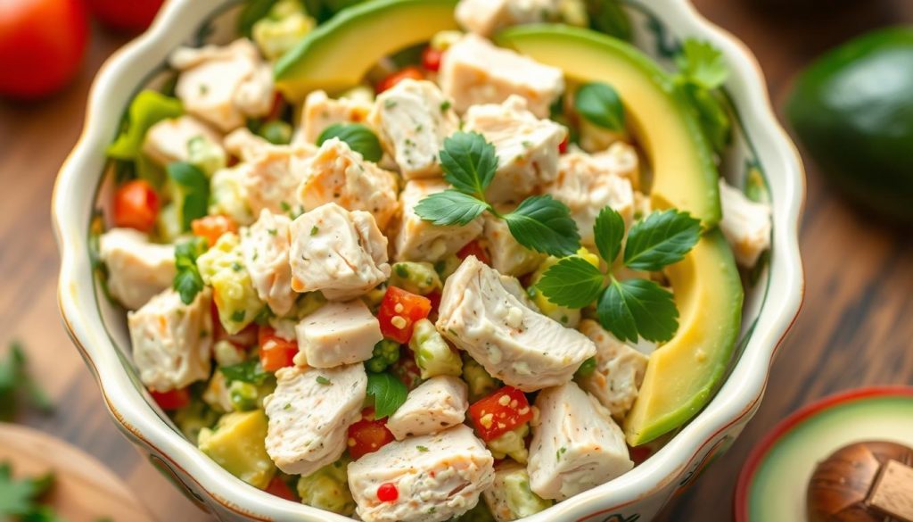 Creamy Avocado Chicken Salad
