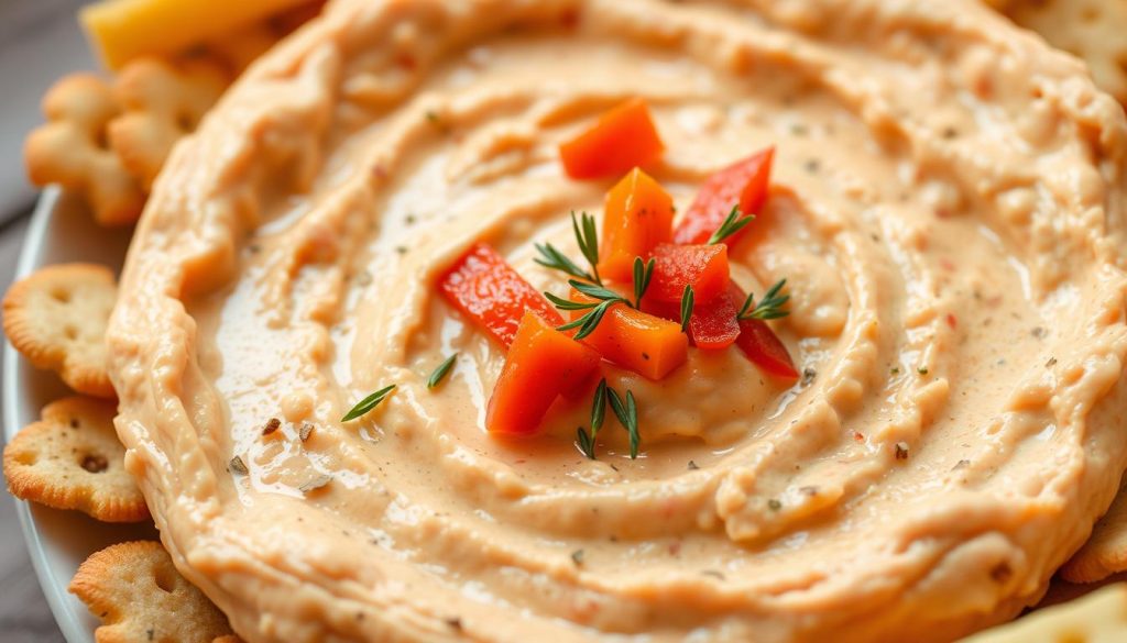 Creamy Carrot and Red Pepper Dip