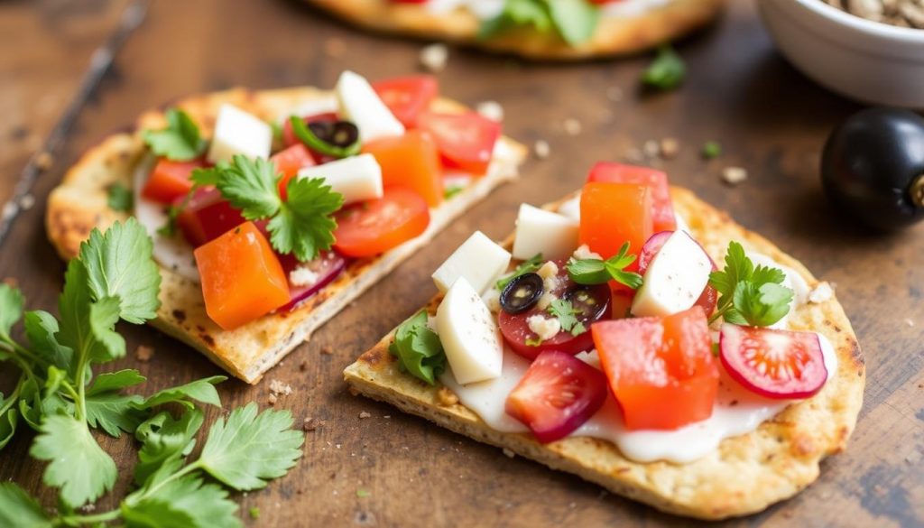 DIY Flatbread Pizzas with Summer Toppings