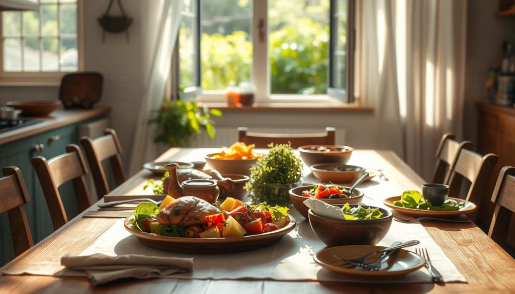 Easy summer dinner for family