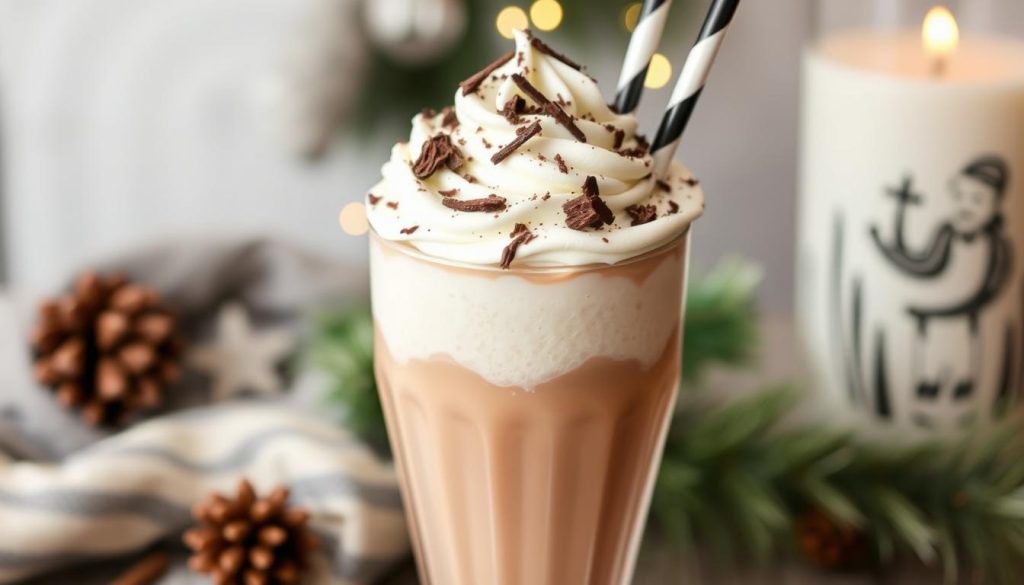 Frozen Hot Chocolate Milkshake