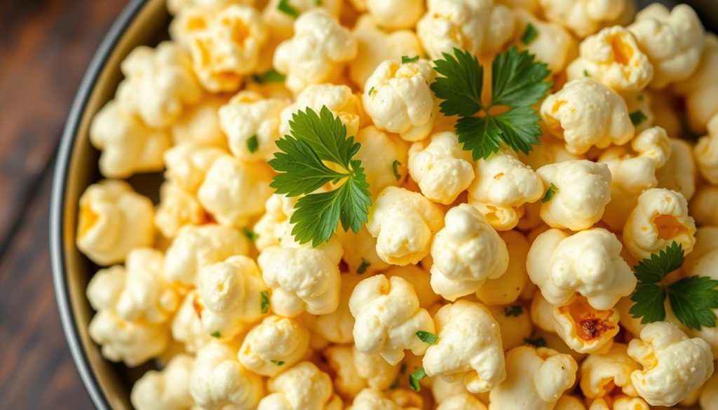 Garlic Parmesan Popcorn