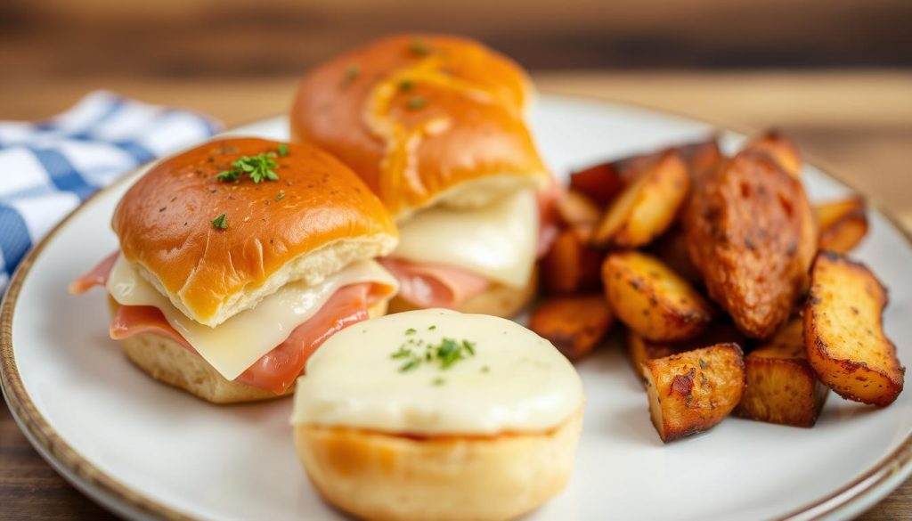 Ham and Cheese Breakfast Sliders