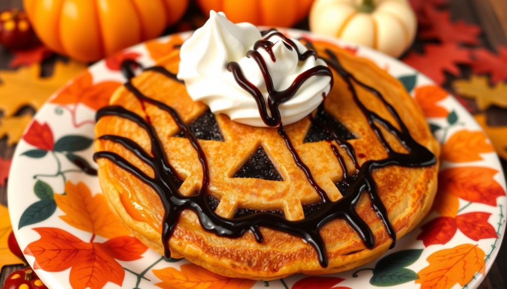 Jack-o'-Lantern Pancakes