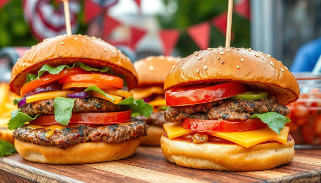 Juicy Labor Day Burgers