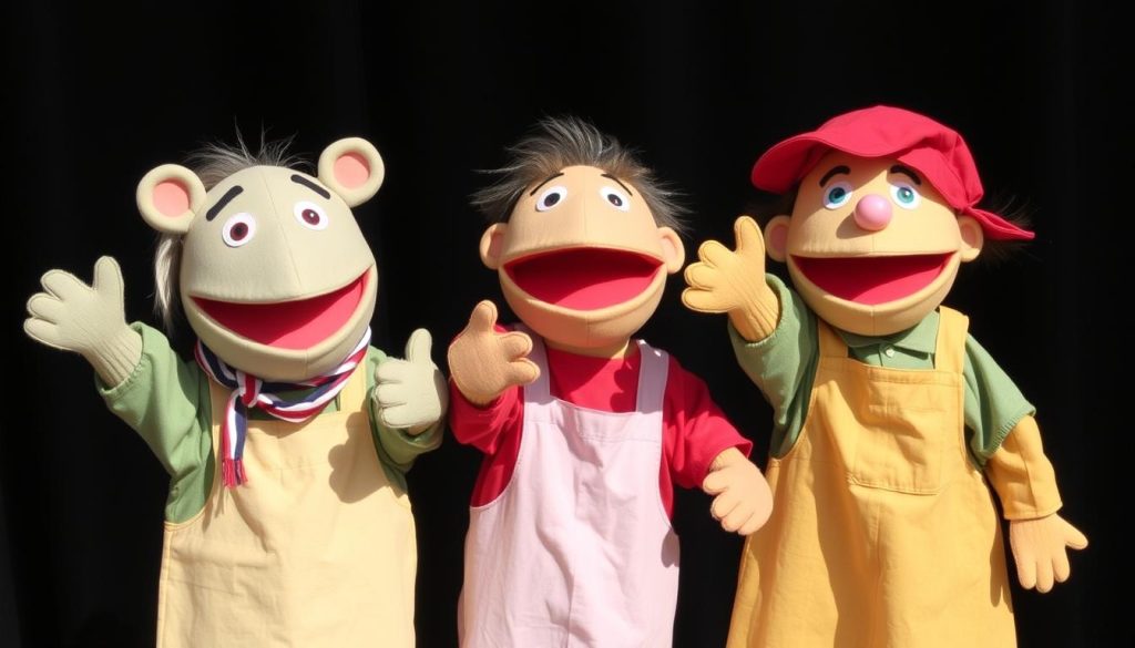Labor Day Community Helper Puppets
