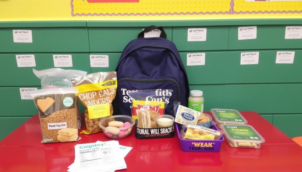 Lunch & Snack school materials