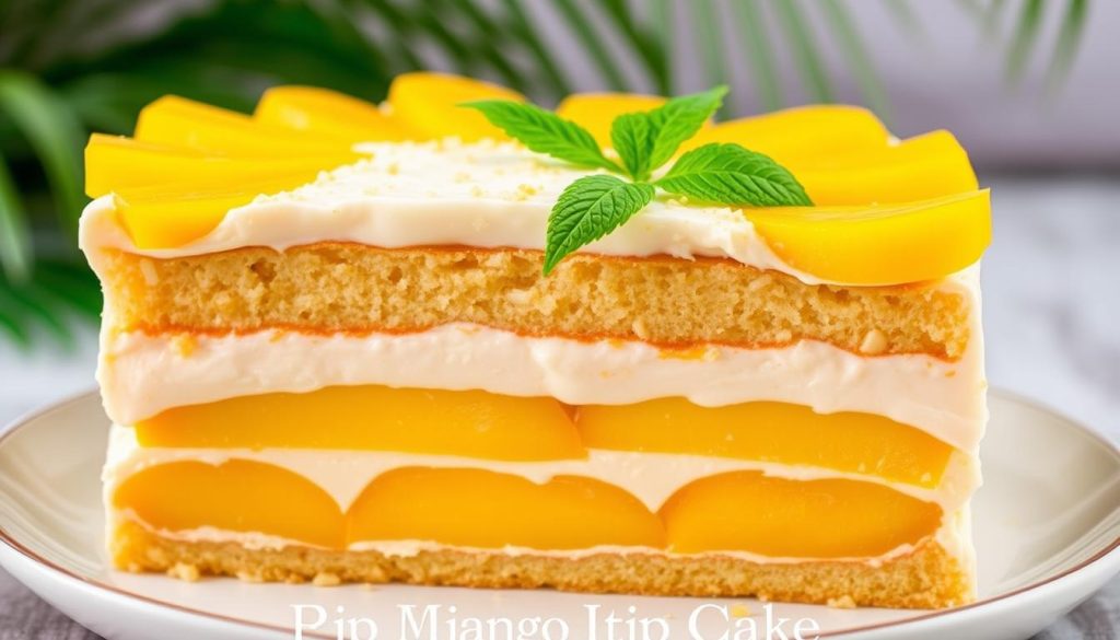 Mango Float (Filipino-Style Icebox Cake)