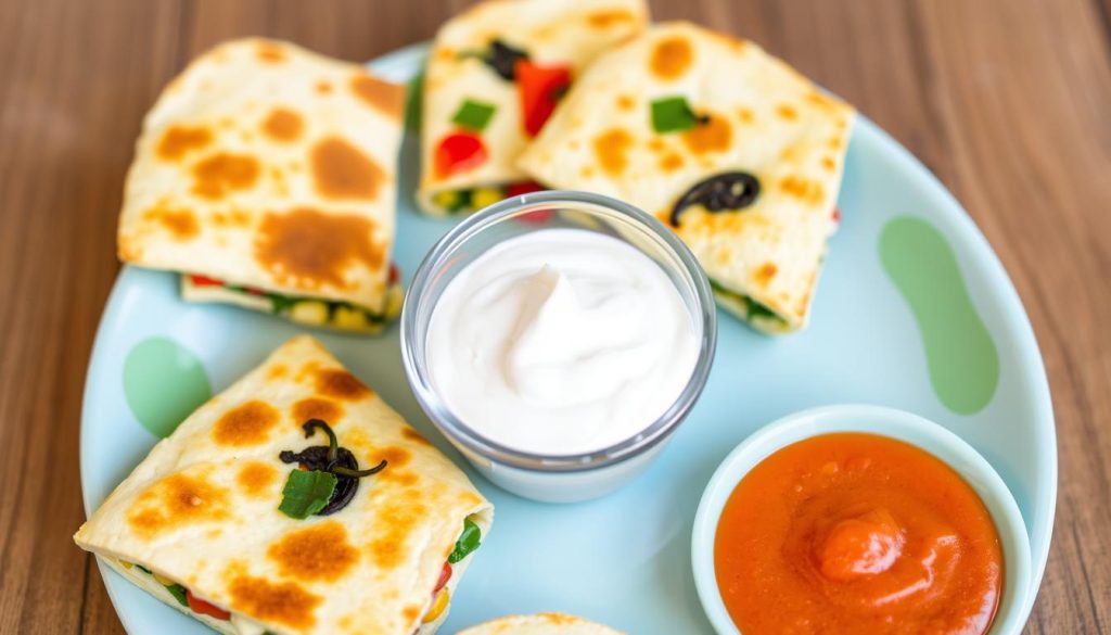 Mini Veggie Quesadillas for Kids