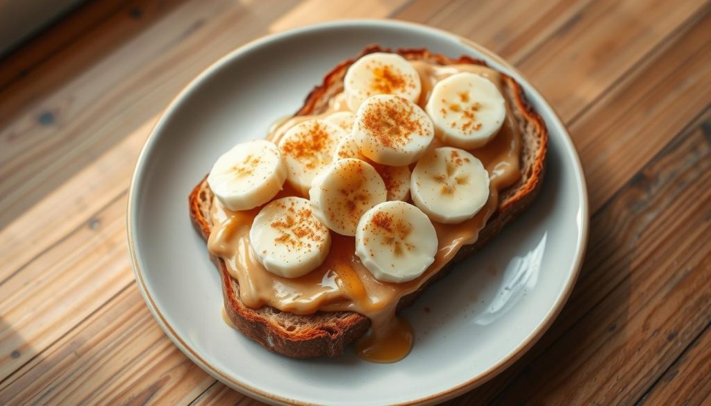 Peanut Butter Banana Toast
