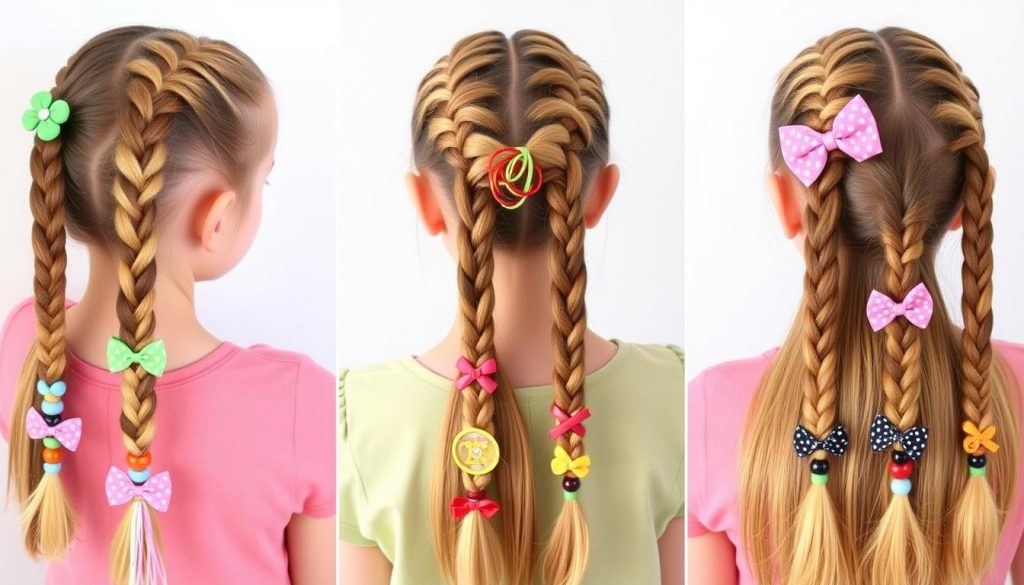 Pigtail Braids for kids