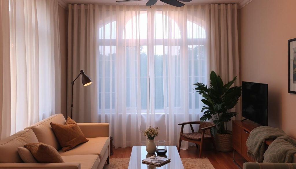 Sheer Curtains for a Soft Glow