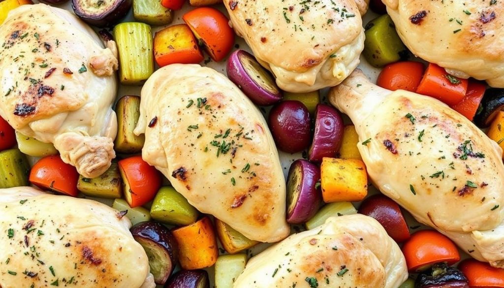 Sheet Pan Chicken and Veggies