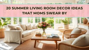 Summer Living Room Decor
